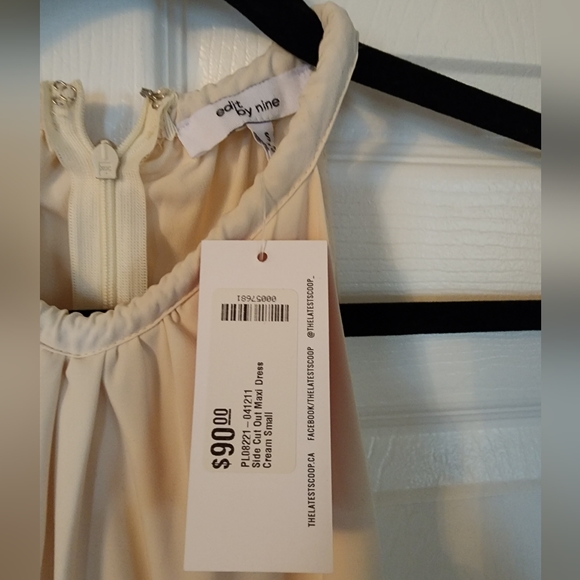 Cut out dress Cream - Picture 5 of 5